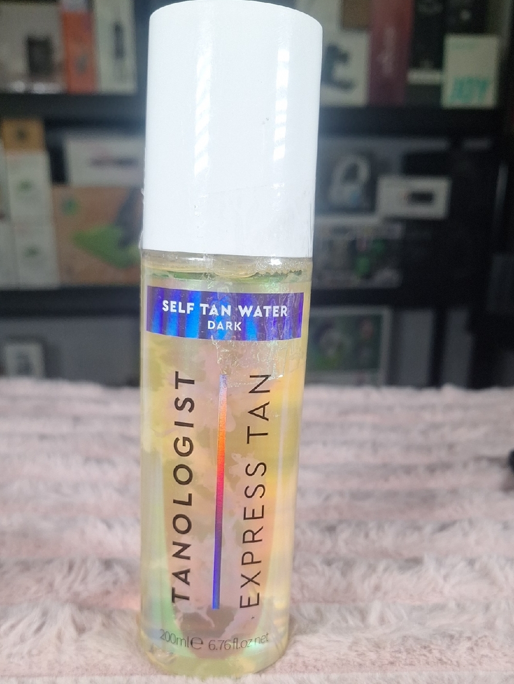 Tanologist Express Tan Self Tan Water - Dark - Clear Bottle